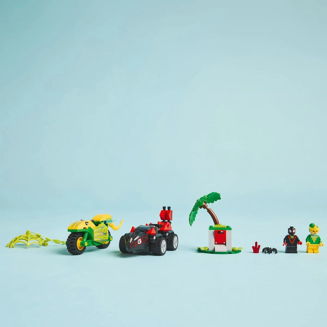 Lego spidey spin si electro in dino-vehicule 11198