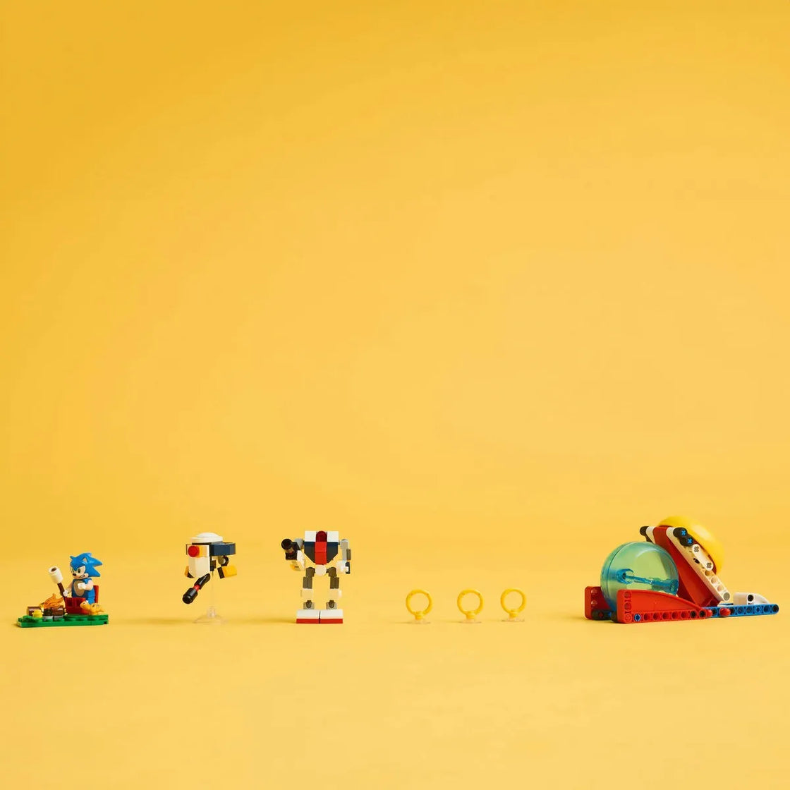 Lego sonic înfruntare la focul de tabara al lui sonic 77001