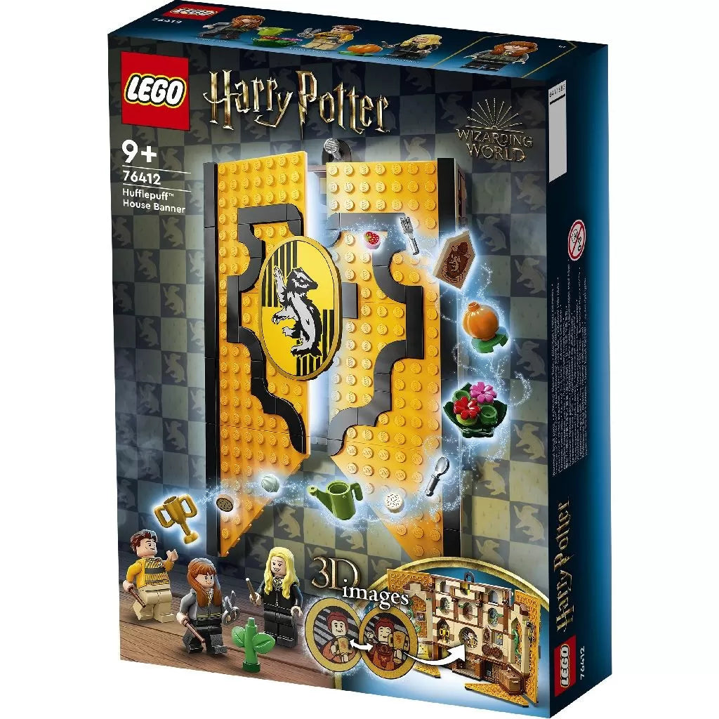 Lego harry potter bannerul casei hufflepuff 76412