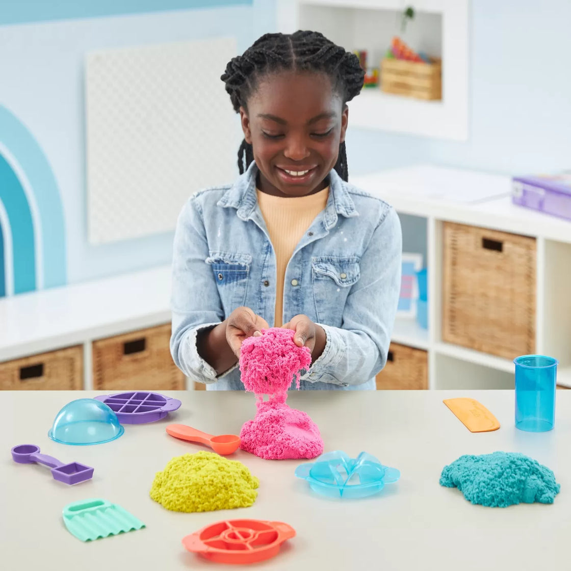 Kinetic sand set ultimate sandisfying