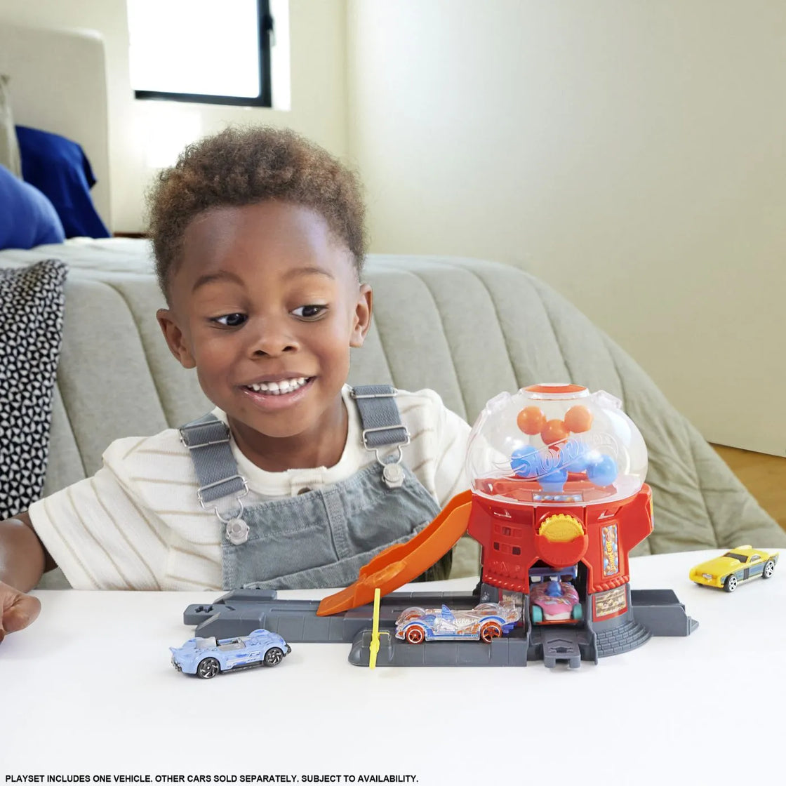 Hot wheels city magazin de bomboane