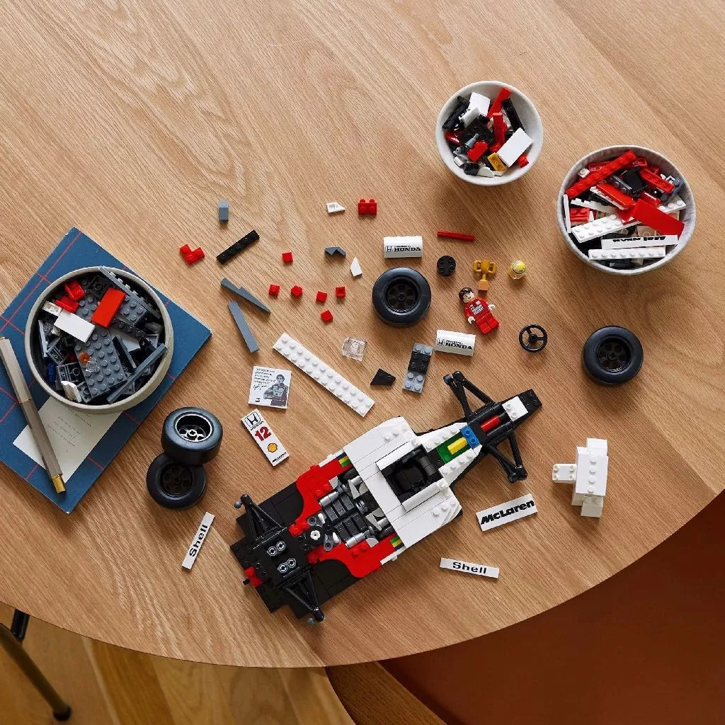 Lego icons mclaren mp4/4 si ayrton senna 10330