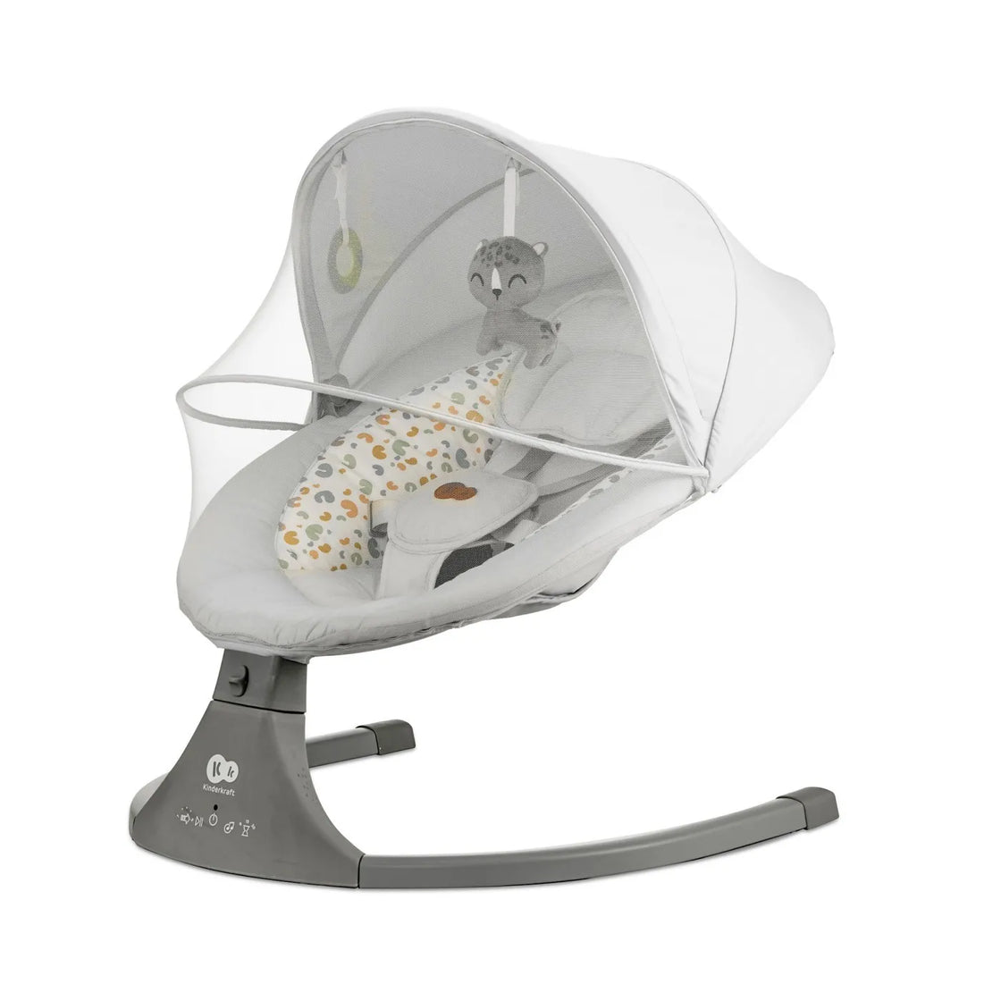 Leagan electric kinderkraft lumi 2, light grey