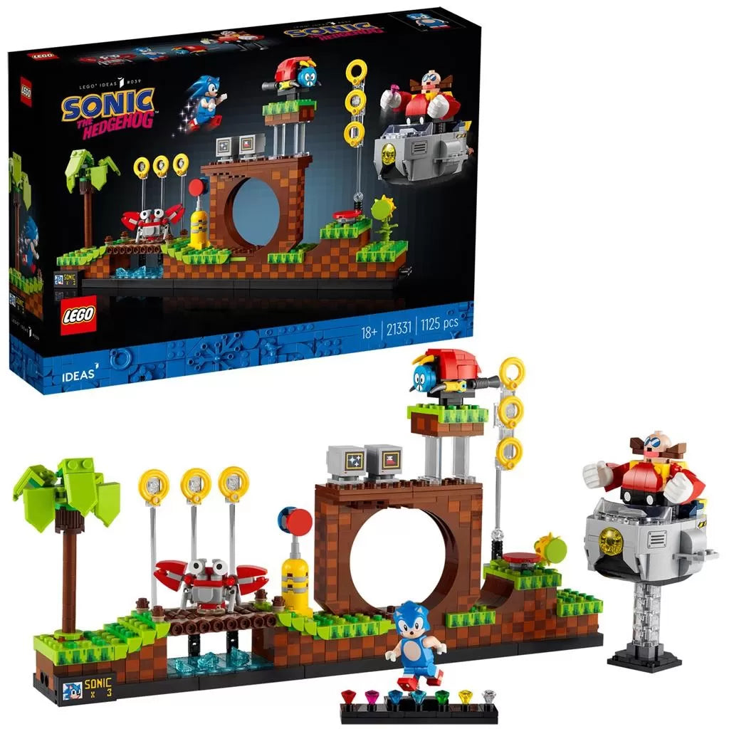 Lego ideas sonic dealul verde 21331