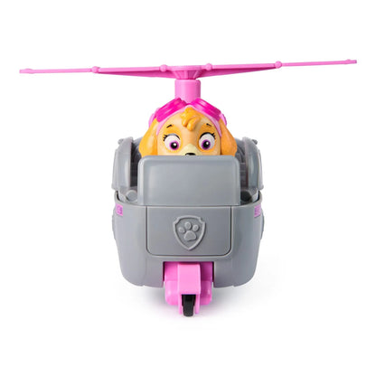Patrula catelusilor set vehicul de baza elicopter si figurina skye