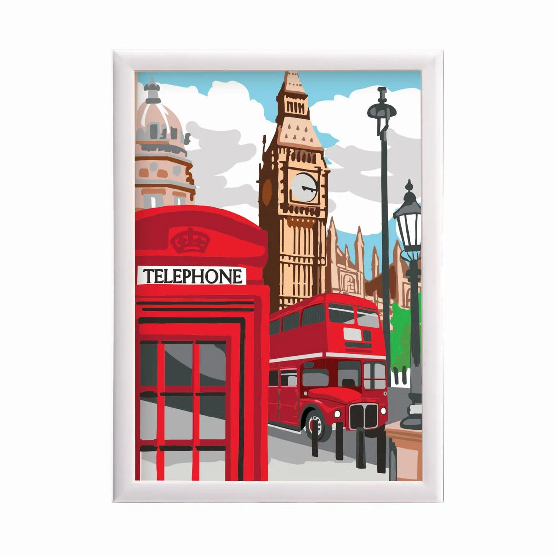 Picteaza si inrameaza londra