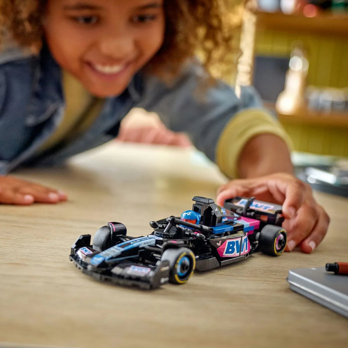 Lego speed champions masina de curse f1 bwt alpine 77248