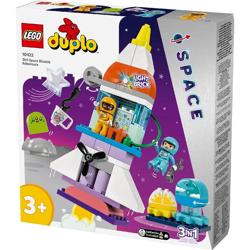 Lego duplo aventura cu naveta spatiala 3 in 1 10422