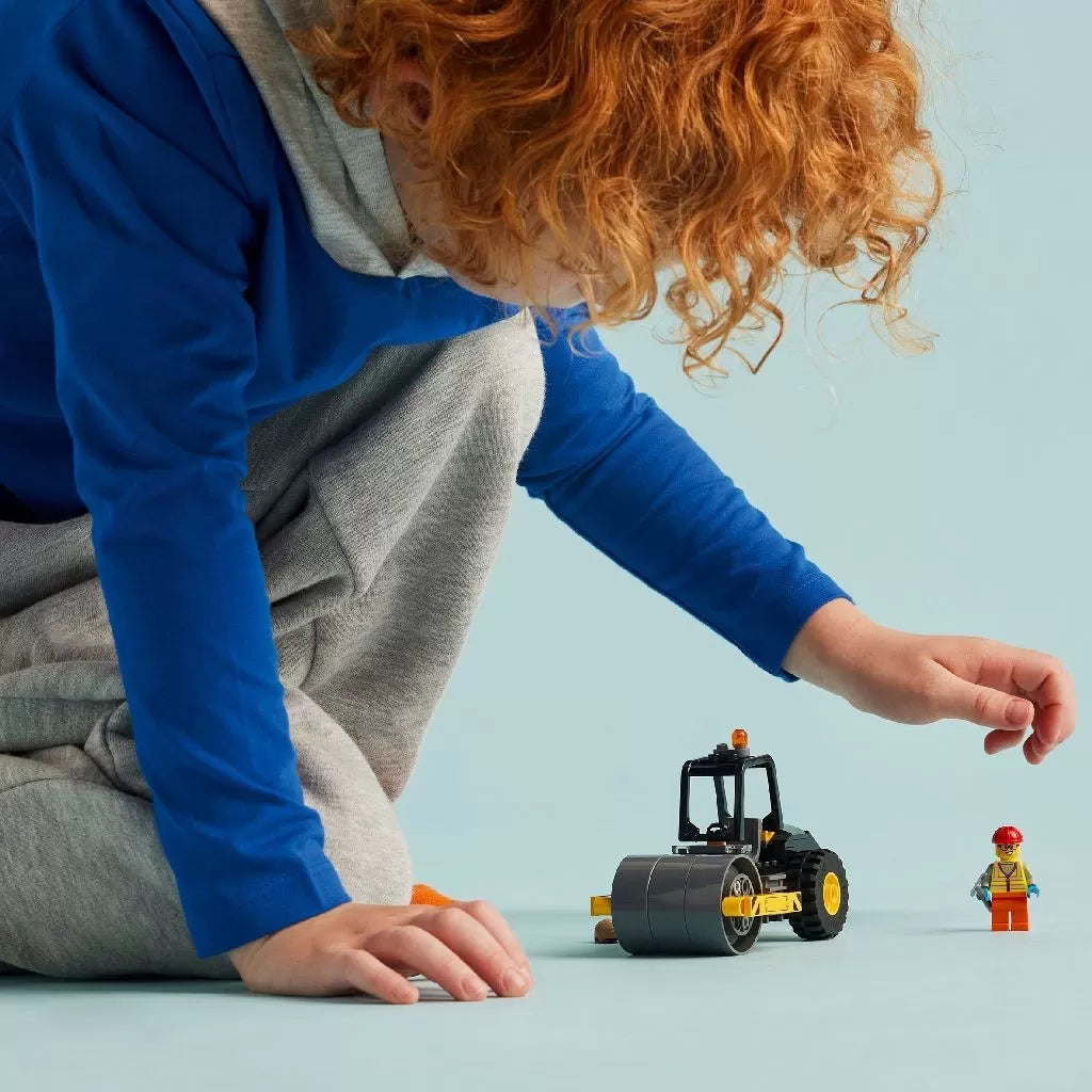 Lego city cilindru compactor de santier 60401