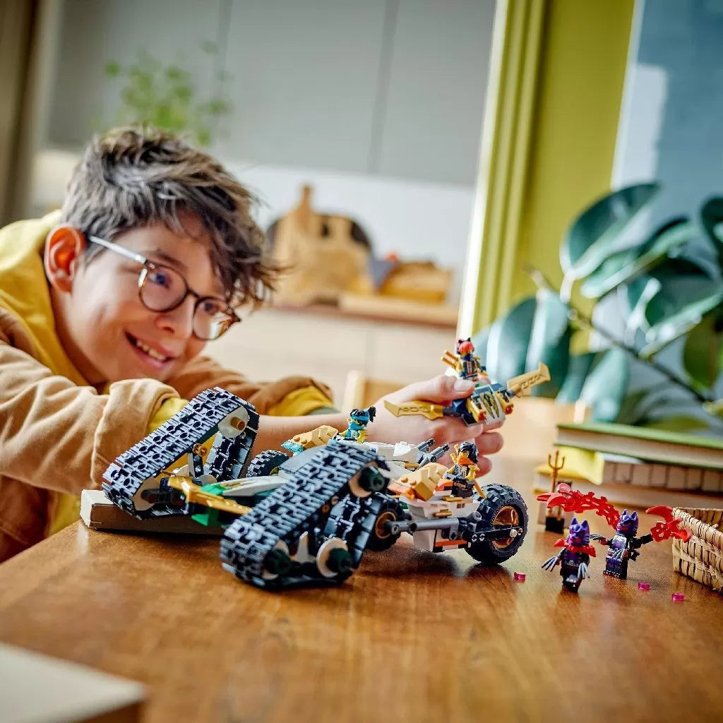 Lego ninjago vehicul combinat al echipei ninja 71820