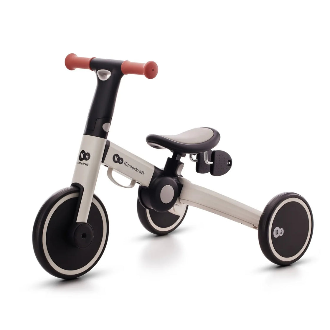 Bicicleta de echilibru / tricicleta kinderkraft 4trike, silver grey