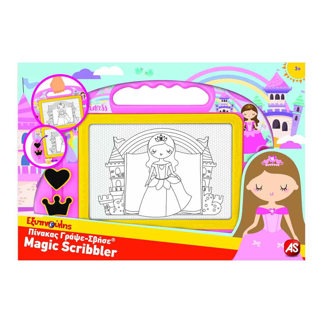Tabla magnetica magic scribbler baby princess