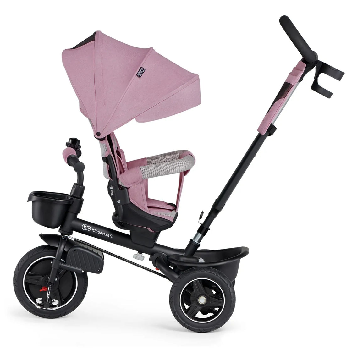 Tricicleta kinderkraft spinstep, pink