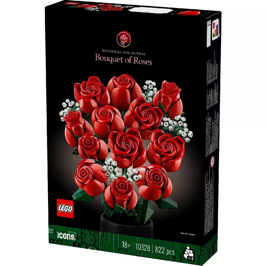 Lego icons buchet de trandafiri 10328