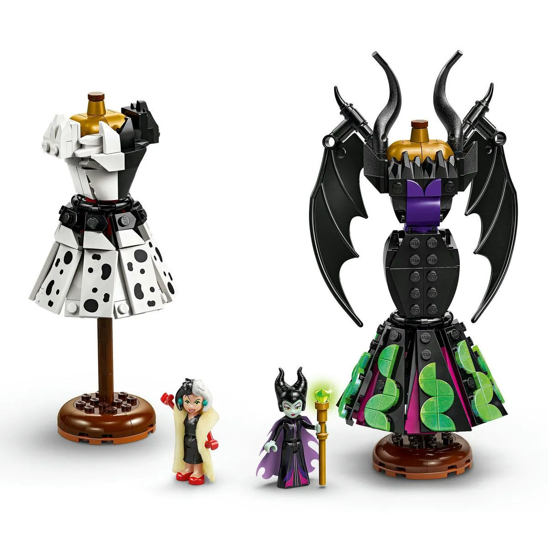 Lego disney rochiile lui maleficent si cruella de vil 43262