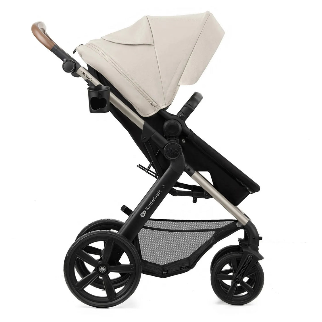 Carucior multifunctional kinderkraft moov 2 eva 4in1 moon grey