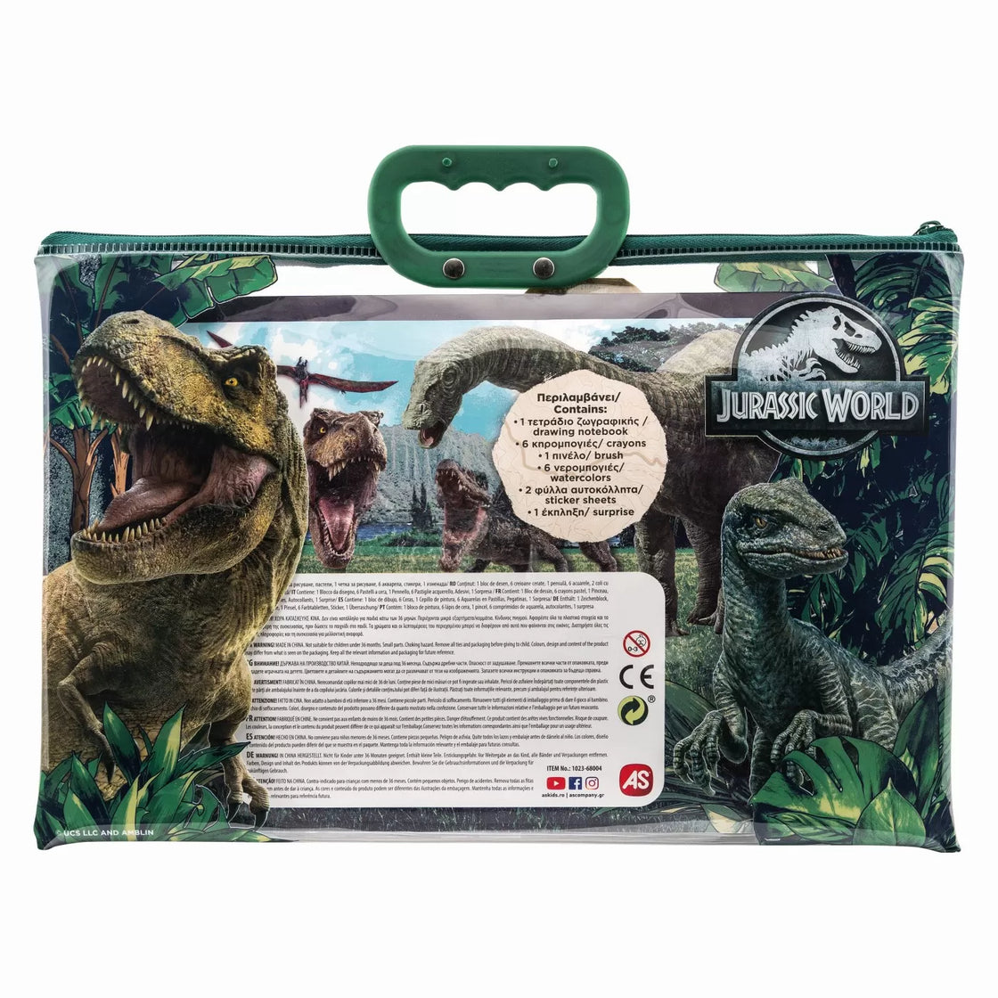 Set desen gentuta de creatie jurassic world