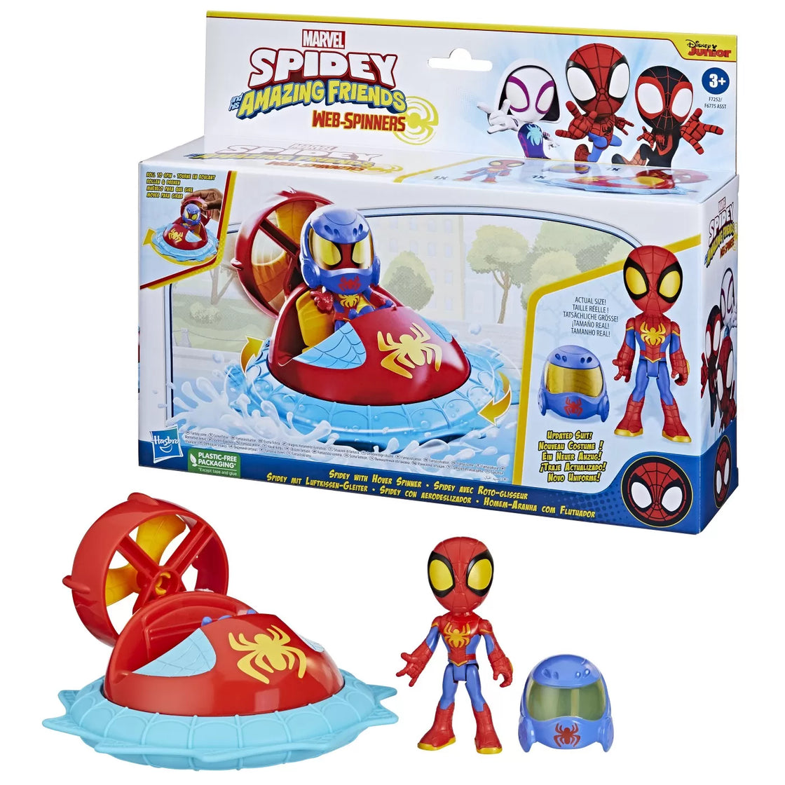 Spidey prietenii extraordinari set masinuta si figurina spidey