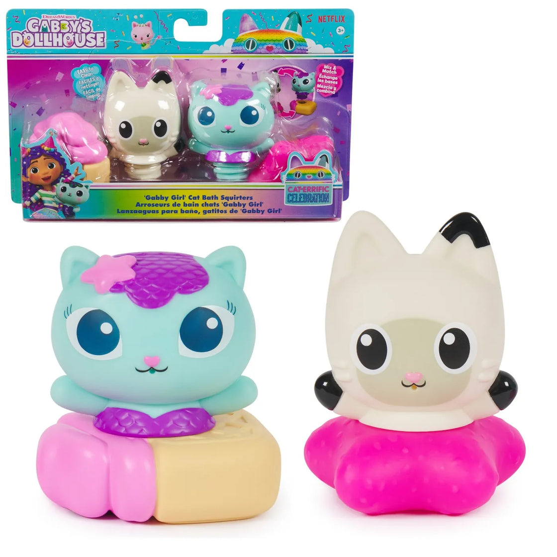Gabbys dollhouse set jucarii de baie