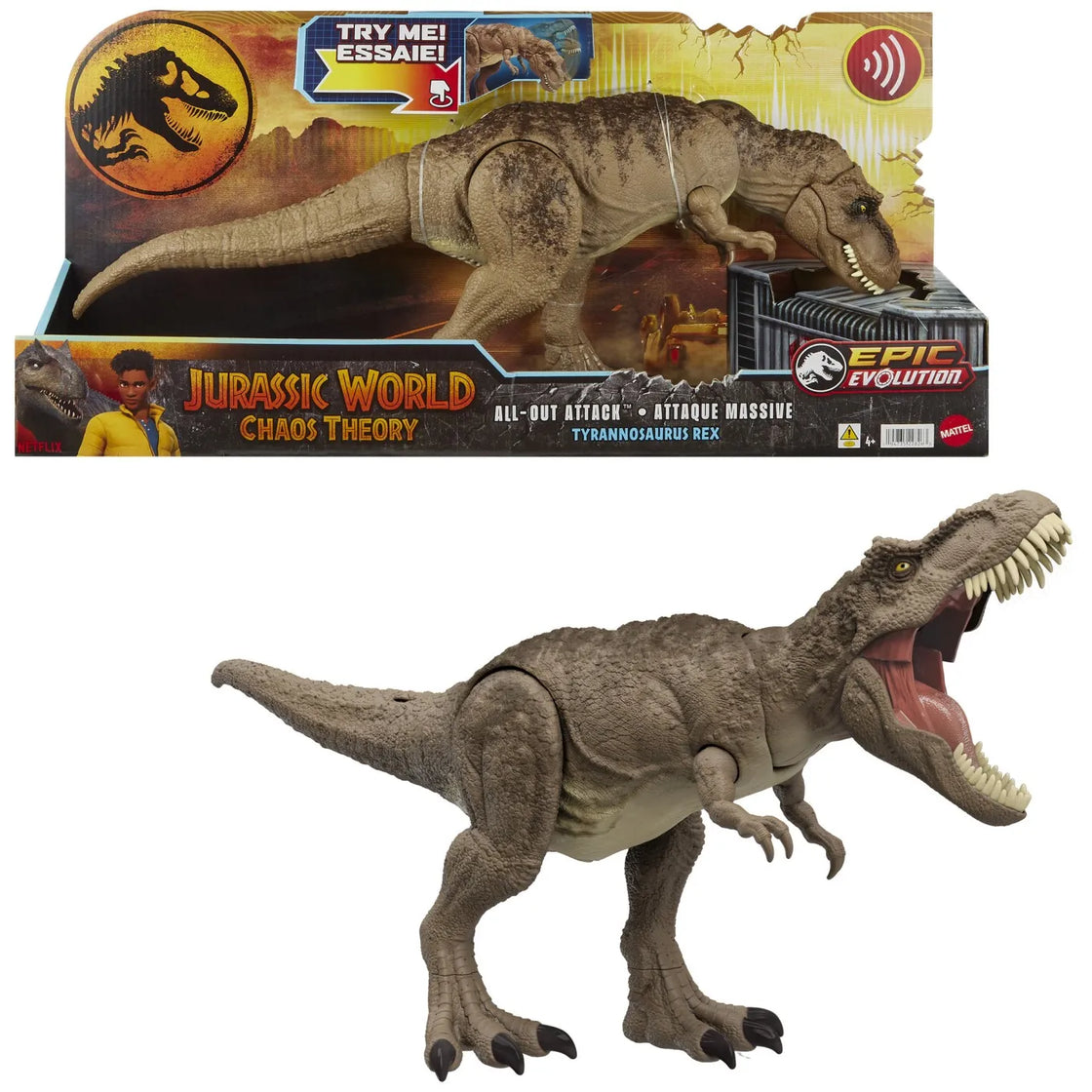 Jurassic world epic evolution dinozaur tyrannosaurus rex