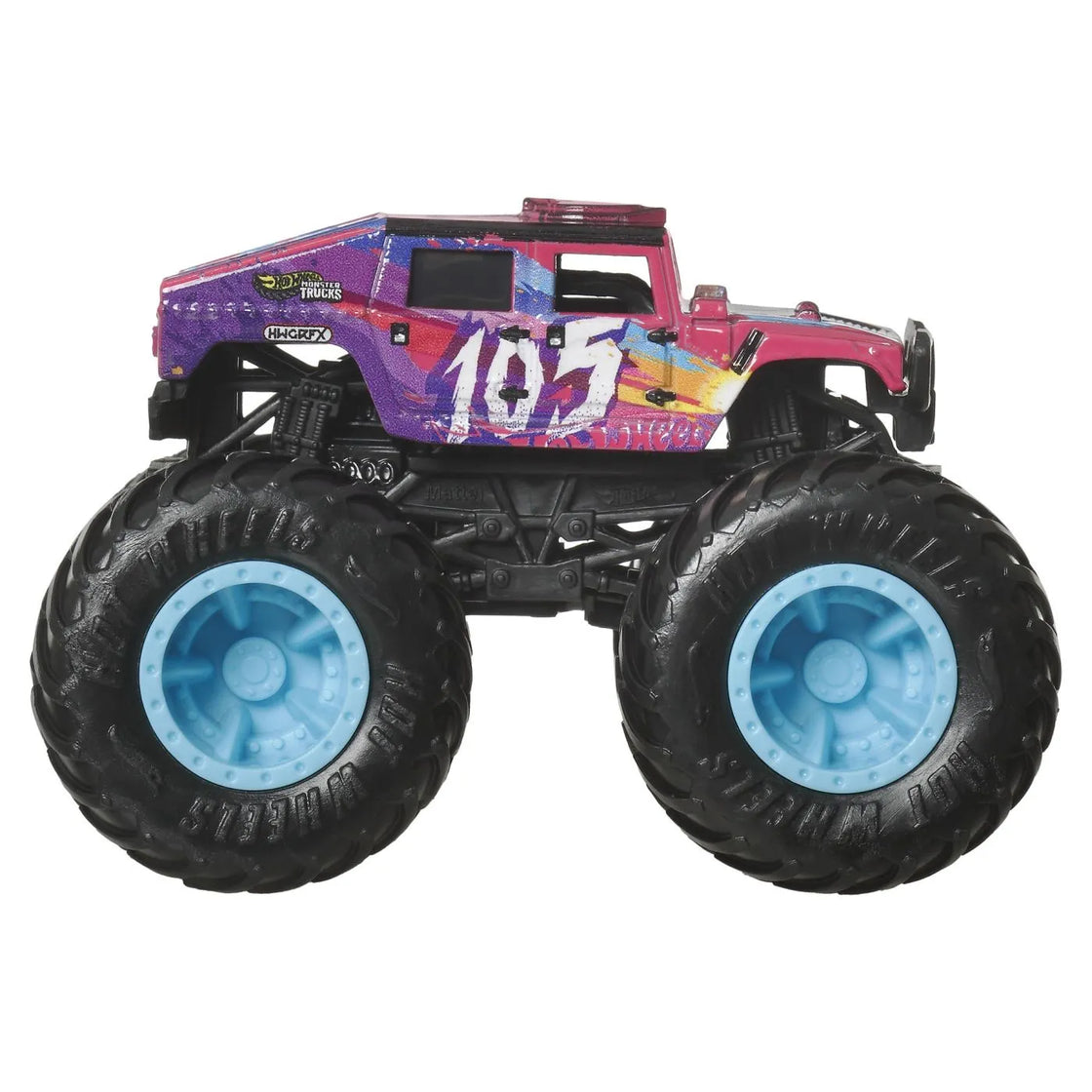 Hot wheels monster truck masinuta humvee 4-ct fastback scara 1:64