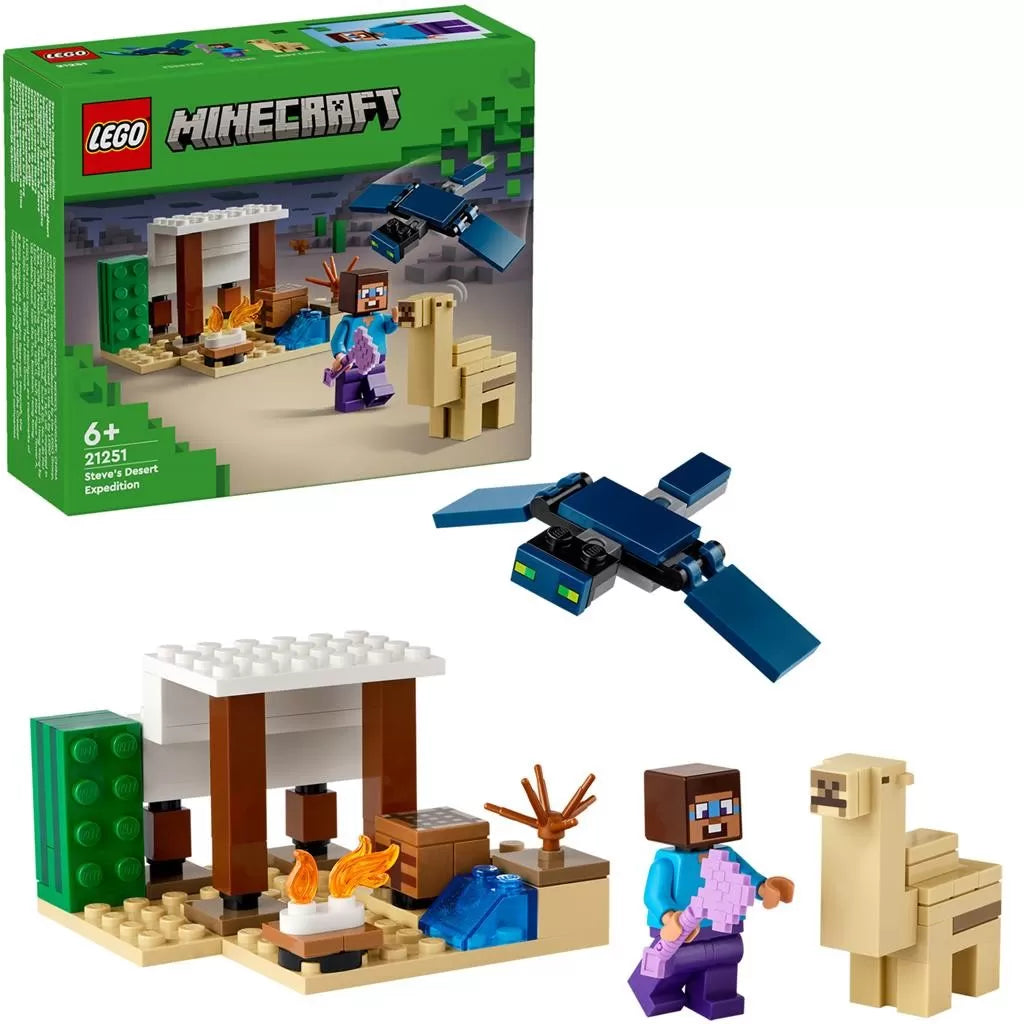 Lego minecraft expeditia in desert a lui steve 21251
