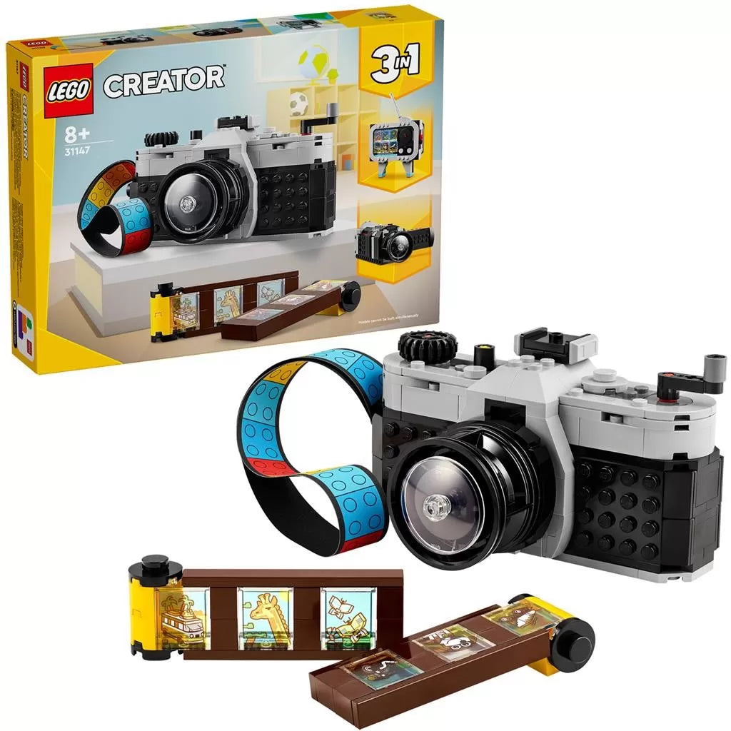 Lego creator 3in1 aparat foto retro 31147