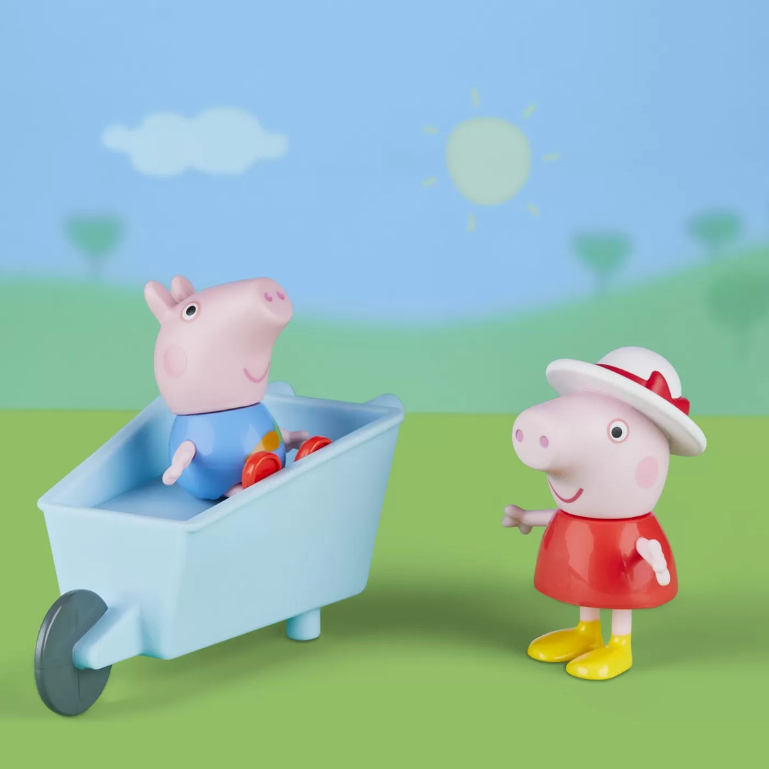 Peppa pig set aventura din gradina peppei