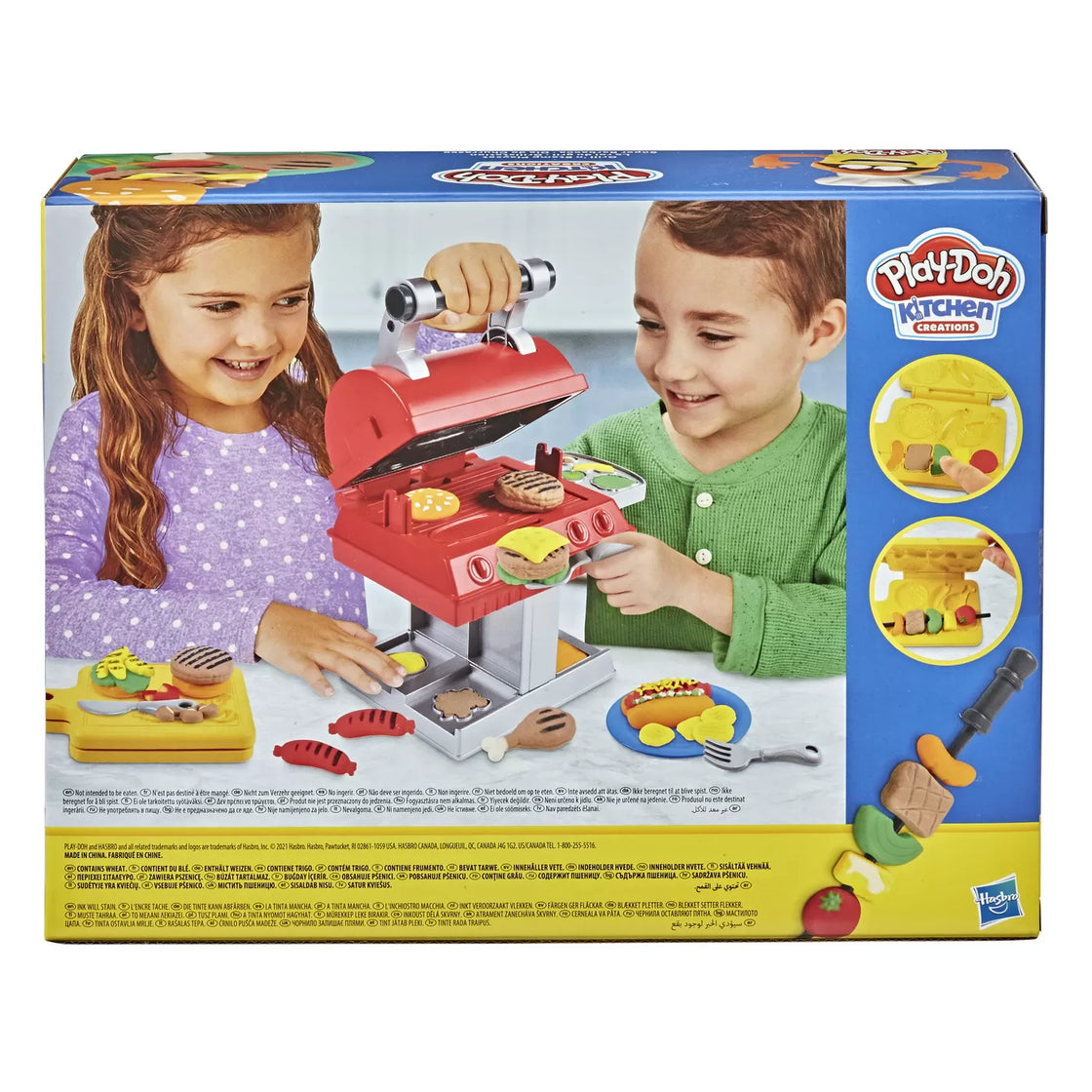 Play-doh set gratar cu forme si stampile