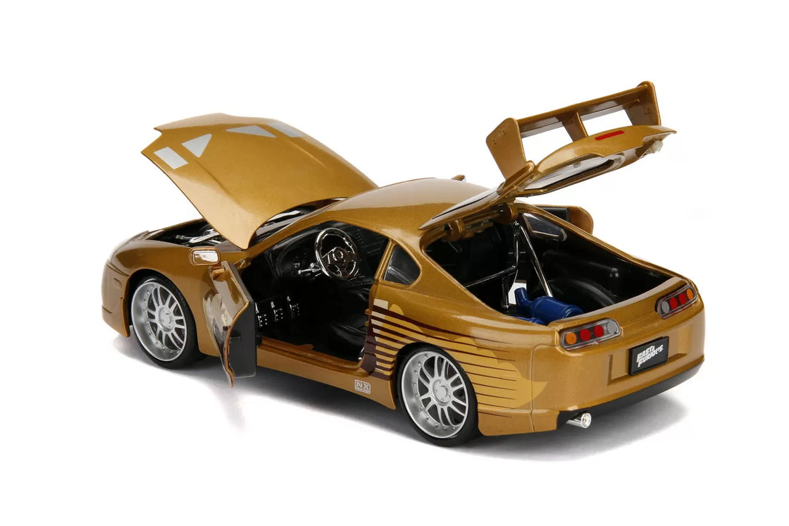 Fast and furious toyota supra 1995 scara 1:24
