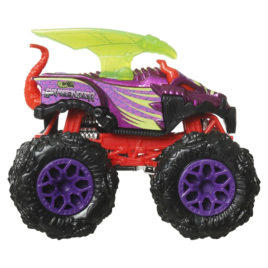 Hot wheels monster truck masinuta dragonizer scara 1:64