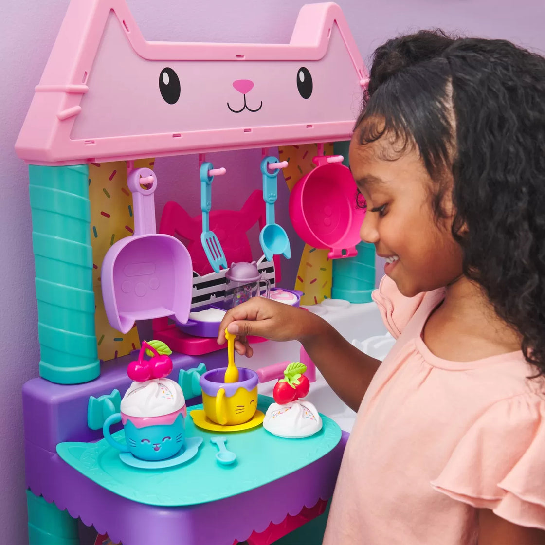 Gabbys dollhouse set pentru prajituri