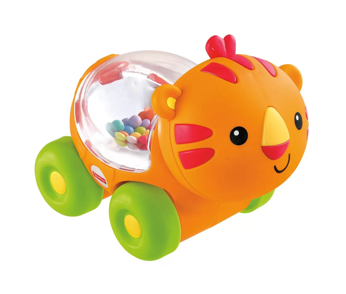 Fisher price jucarie apasa si mergi tigru