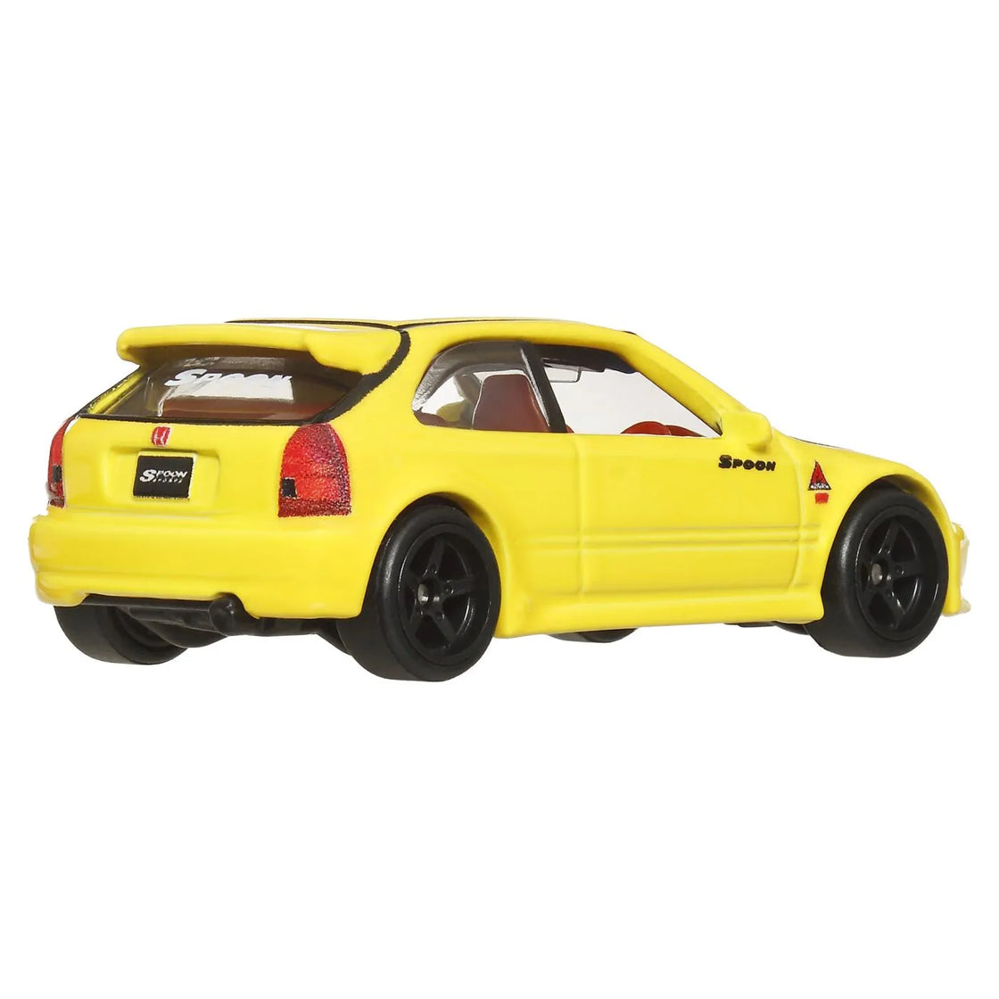 Hot wheels premium set 2 masinute metalice honda civic 99 tip r ek9 si honda civic tip r scara 1:64