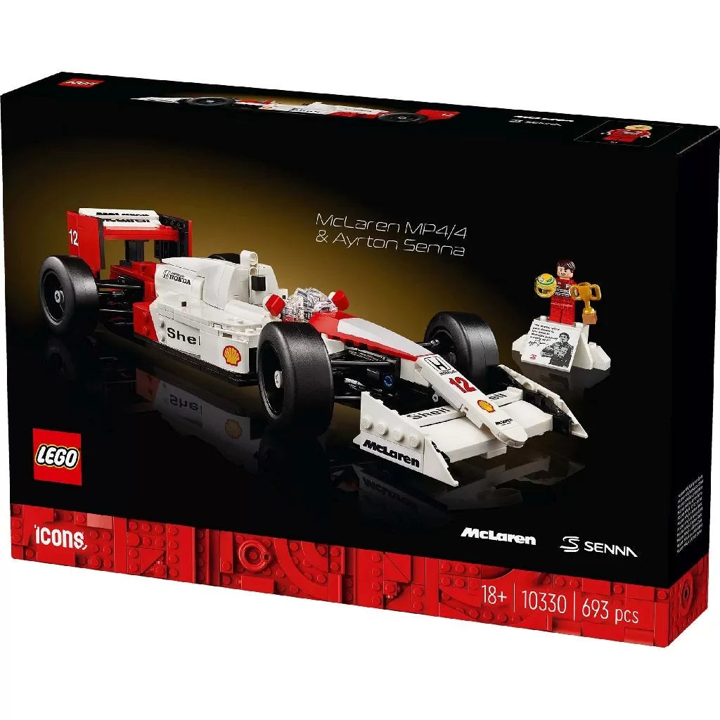 Lego icons mclaren mp4/4 si ayrton senna 10330