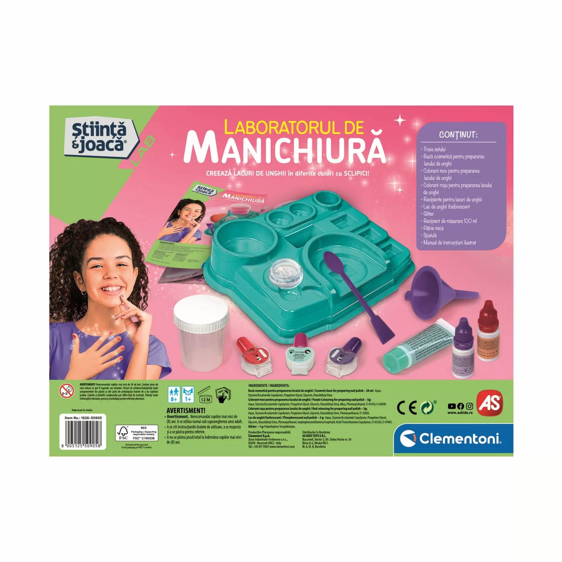 Stiinta si joaca laboratorul de manichiura