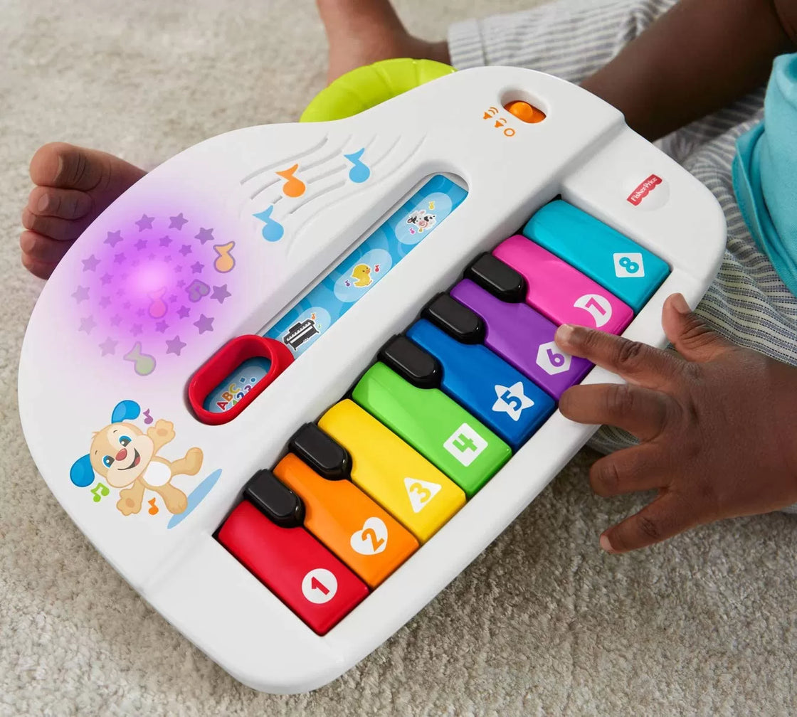 Fisher price pianul interactiv in limba romana
