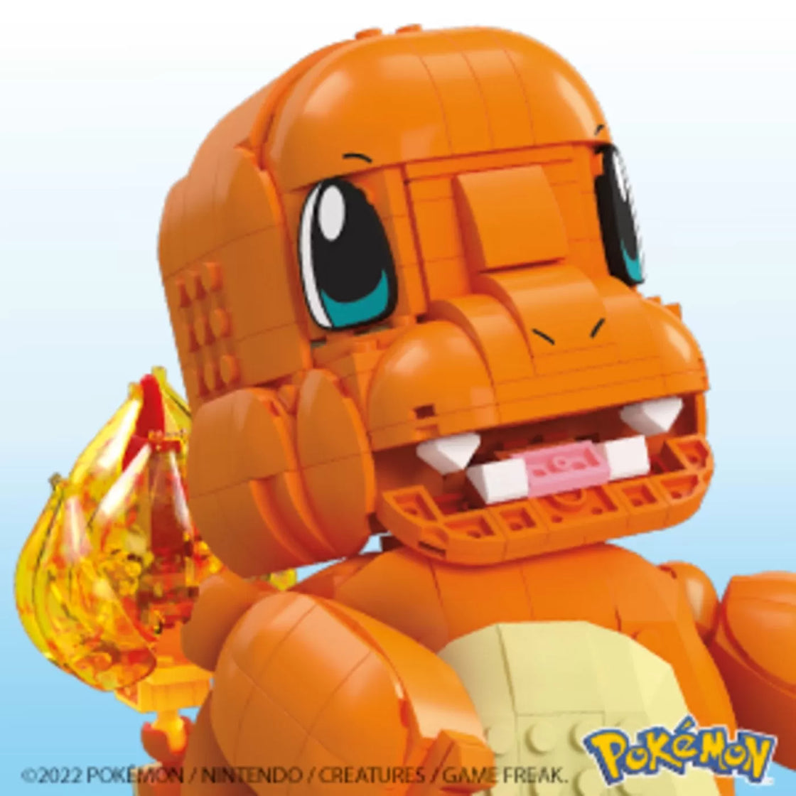 Pokemon mega construx jumbo charmander salameche