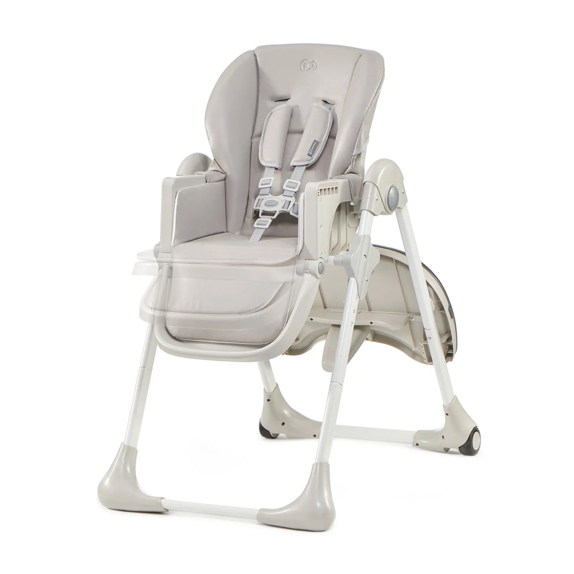 Scaun de masa kinderkraft yummy pliabil, grey
