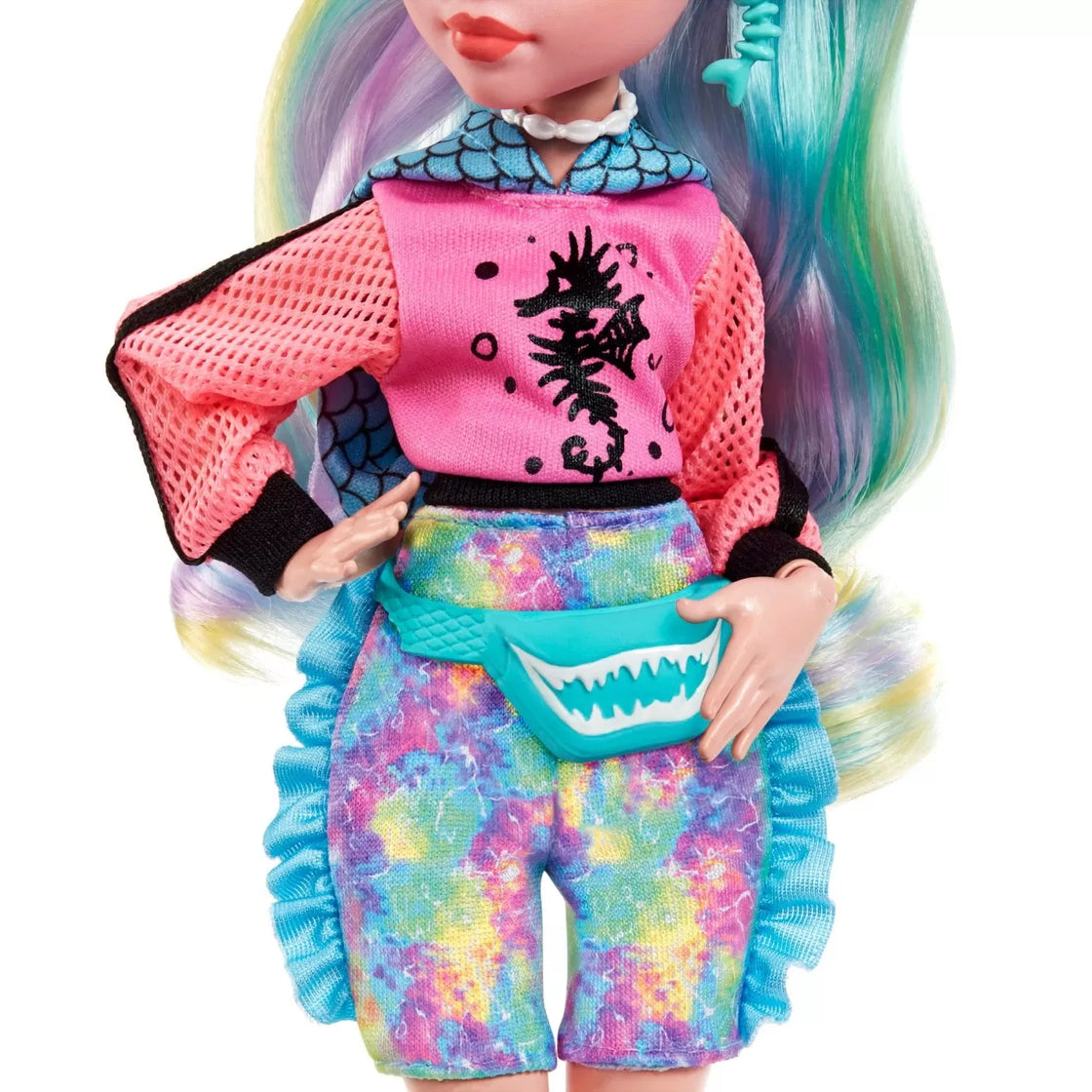Monster high papusa lagoona blue cu animalut si accesorii