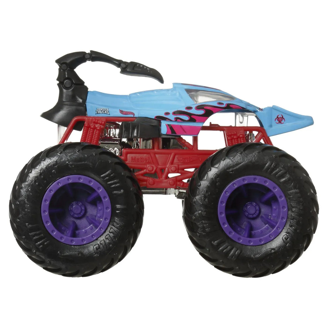 Hot wheels monster truck si masinuta metalica scorpedo