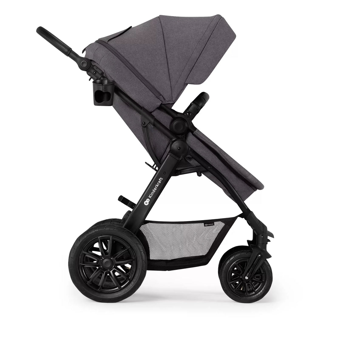 Carucior multifunctional kinderkraft xmoov, 3 in 1, dark grey