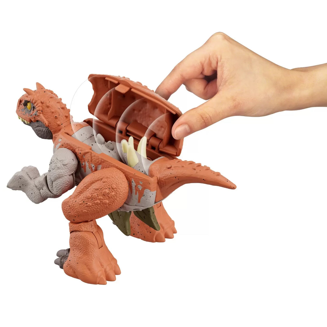 Jurassic world fierce changers double danger dinozaur transformabil carnotaurus si stegosaurus