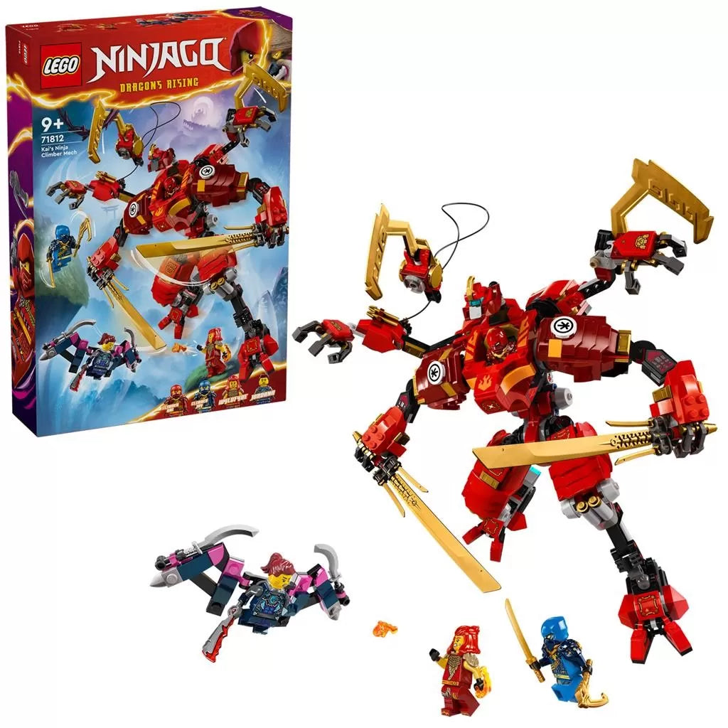 Lego ninjago robotul ninja catarator al lui kai 71812