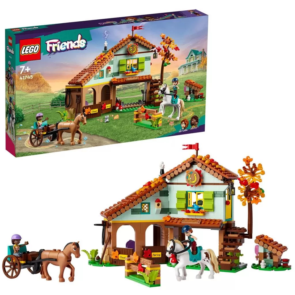 Lego friends grajdul pentru cai al lui autumn 41745