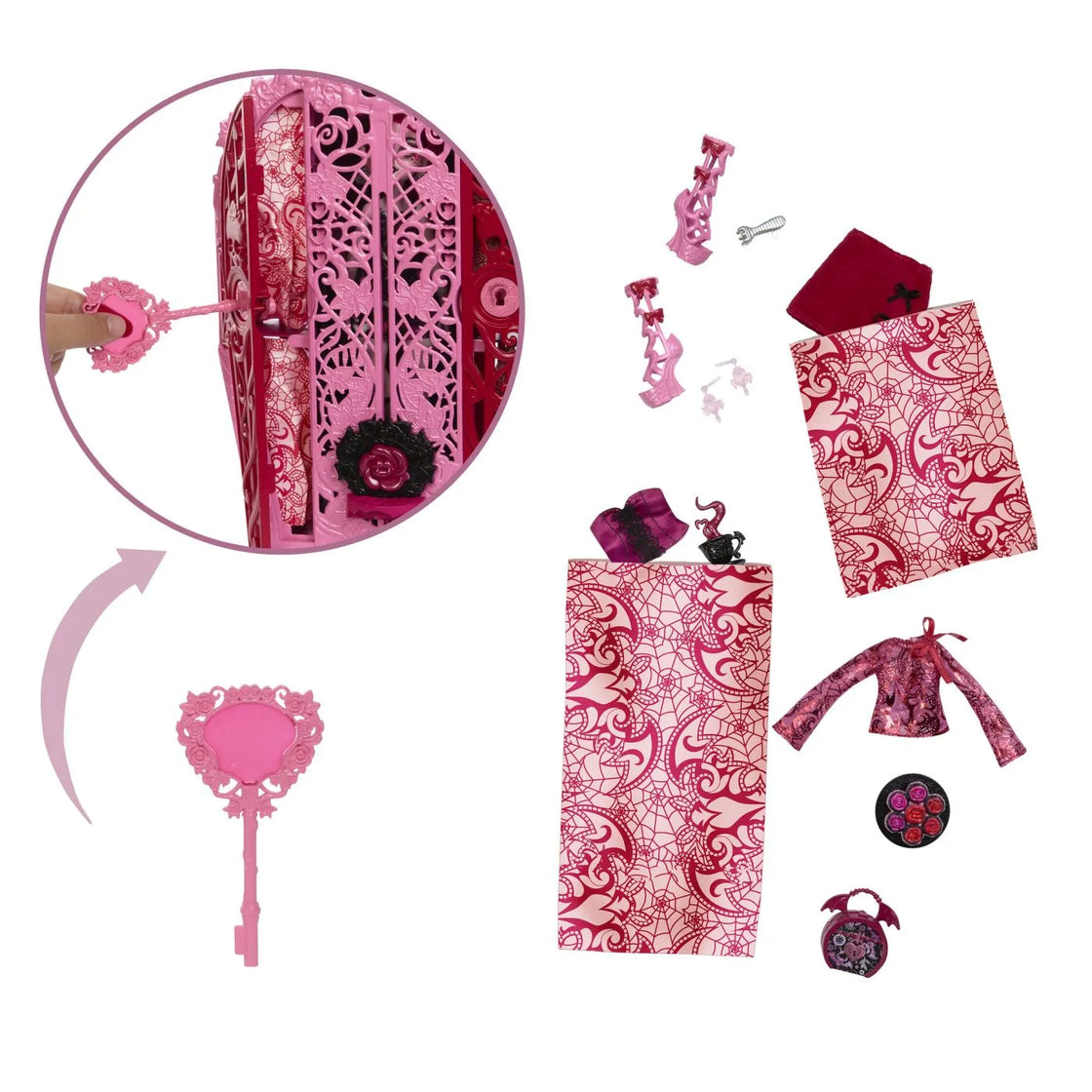 Monster high gradina de la miezul noptii papusa draculaura