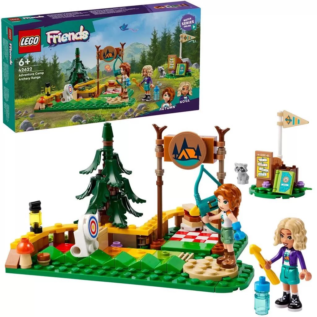 Lego friends poligonul de tir cu arcul din tabara de aventuri 42622