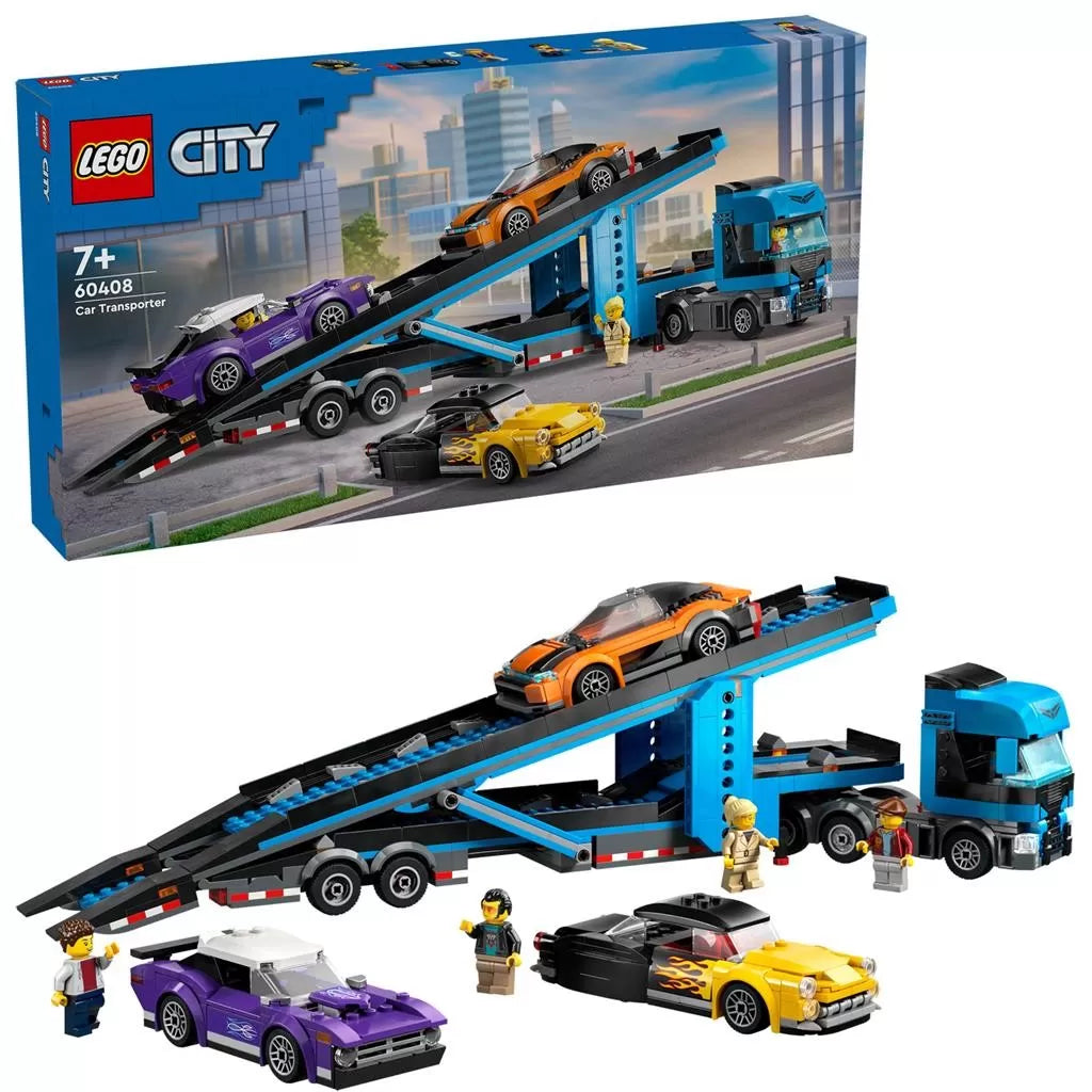 Lego city camion transportor de masini sport 60408