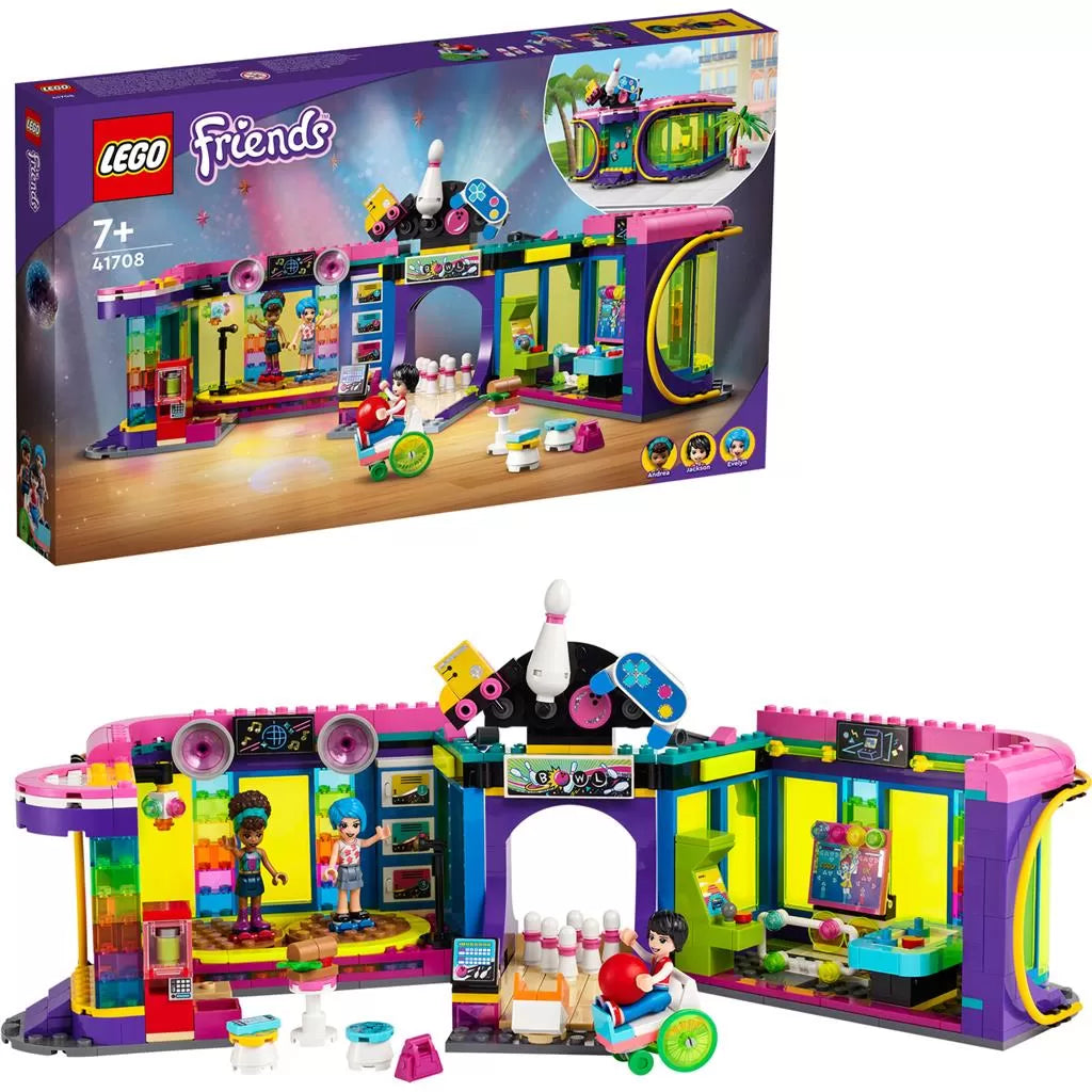 Lego friends galeria disco cu jocuri electronice 41708