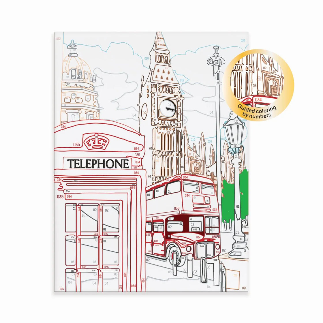 Picteaza si inrameaza londra